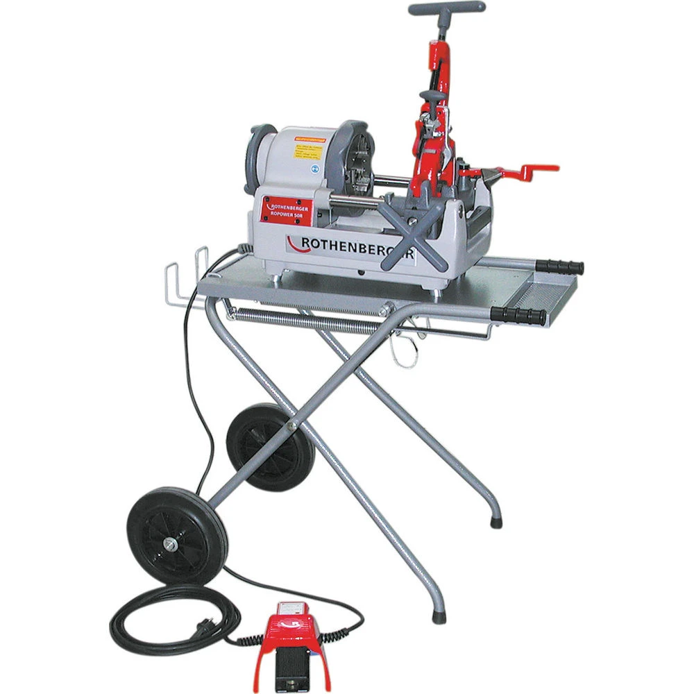Rothenberger 56045 Ropower 50R Pipe Threader And Trolley (110V)