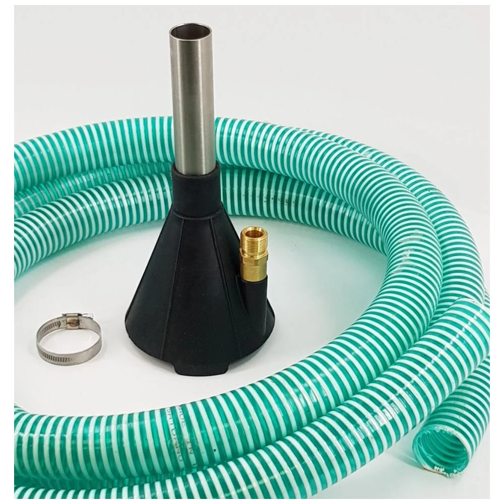 V-TUF H5.010K Sludge Pump With 4m Of Slurry Hose - M22M High Pressure Inlet & V-TUF MSQ Male Adapter