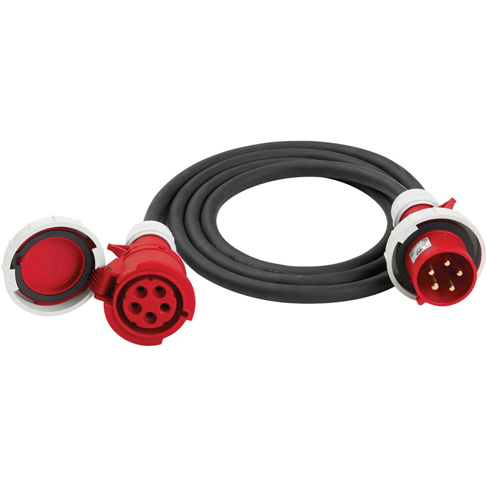 Clarke DCL32A6 400V 32A 3-Phase Mains Connecting Lead For Devil 7015