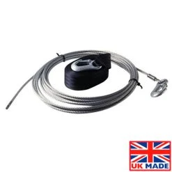 Lifting & Crane THW2500C 2350kg Hand-Winch Cable 15m