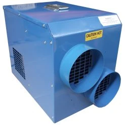 Broughton FF13 9kW Electric Fan Heater With Twin 150mm Spigots (400V)