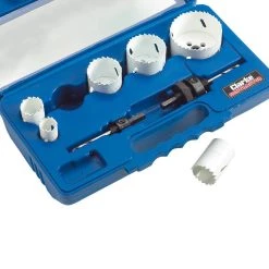 Clarke CHT576 - 6pce Plumbers Hole Saw Set