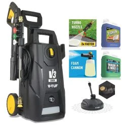 V-TUF V3 150Bar 230V Jet Washer Kit - Including Tools & Detergent