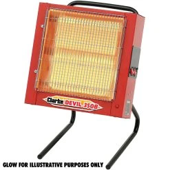 Clarke Devil 350B Ceramic Heater (110V)