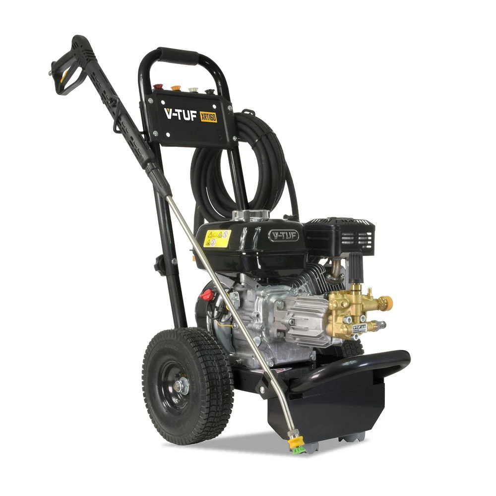 V-TUF TORRENT XRT160 Industrial 5.5HP Petrol Pressure Washer With GX160 Honda Engine - 2320psi,190 Bar (max) 160Bar WP, 12L/min