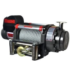 Samurai 20000 Electric Winch - Steel Rope (12V)