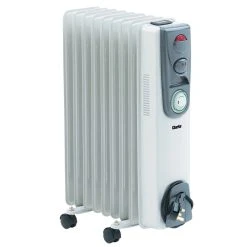 Clarke OFR 9/200 2kW Oil Filled Radiator With Timer