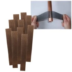 Plumbers Mesh Abrasive Strips Pack Of 10