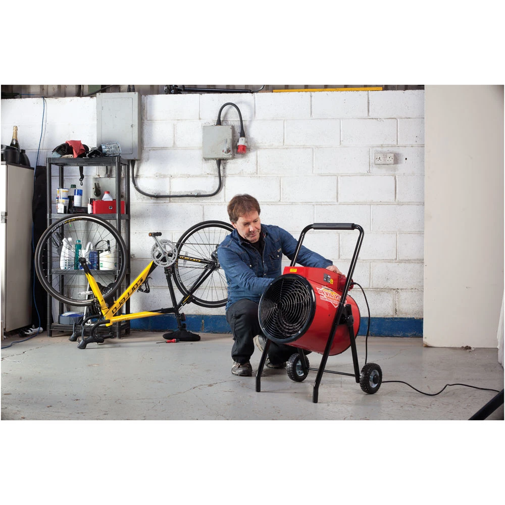 Clarke Devil 7015 15kW Industrial Electric Fan Heater (400V) - Image 2