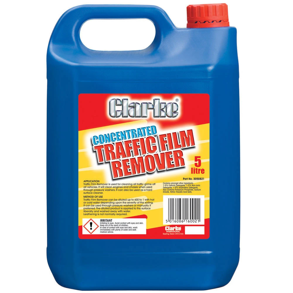 Clarke 5L Traffic Film Remover - Concentrate