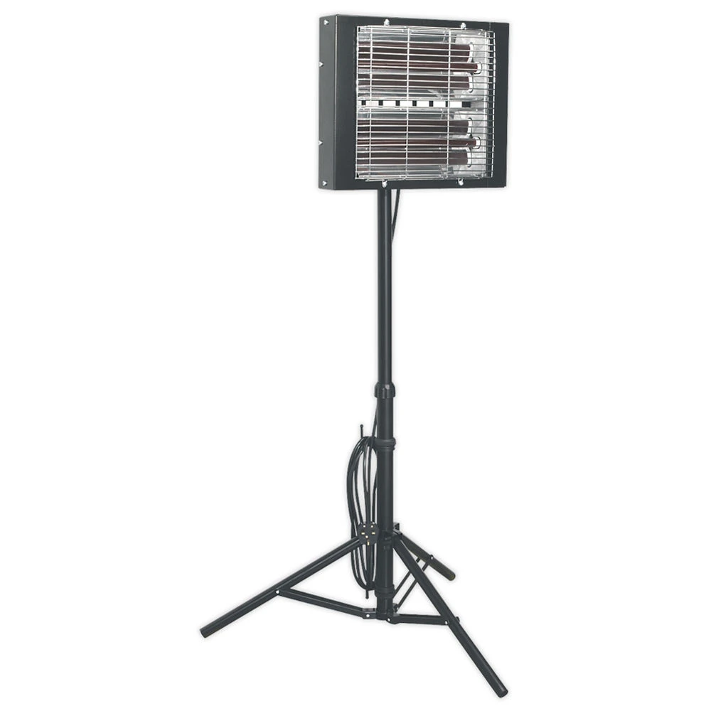 Sealey LP3000 Tripod Mounted 3000W Infrared Quartz Heater (230V)