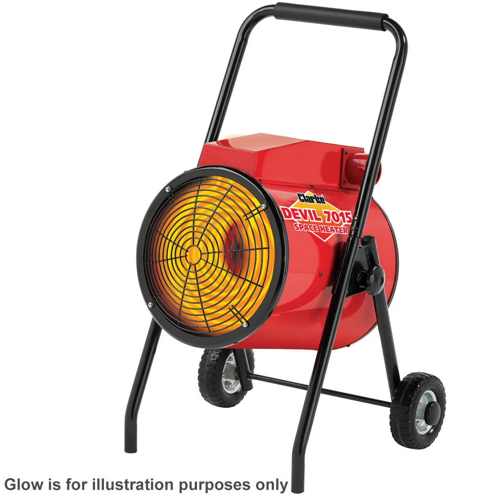 Clarke Devil 7015 15kW Industrial Electric Fan Heater (400V)