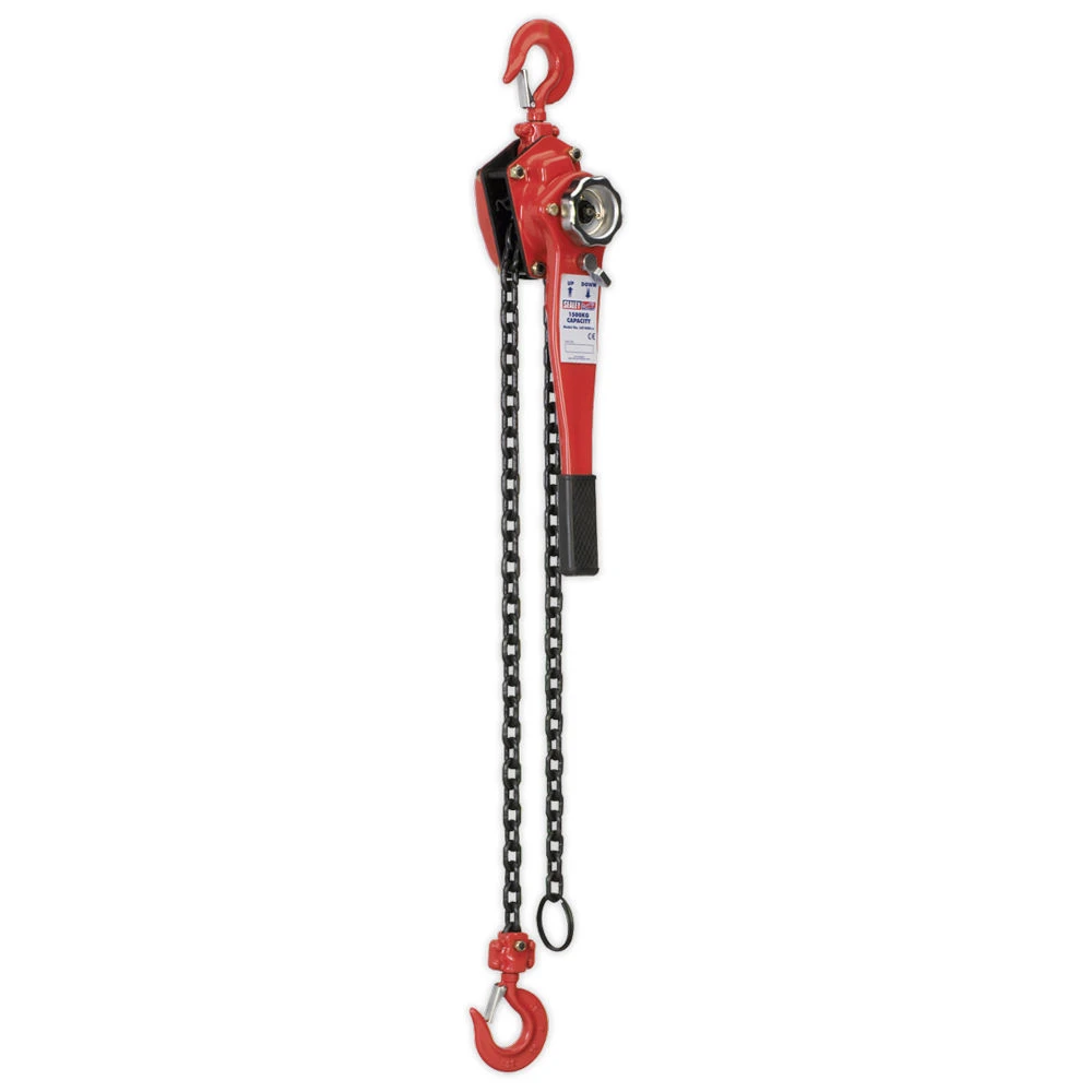 Sealey LH1500 1500kg Steel Lever Hoist