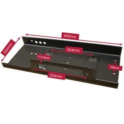 Warrior IST600 Mounting Plate For Warrior Winches 8000lb - 12000lb