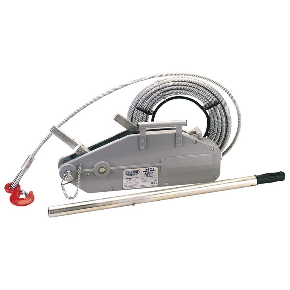 Draper WRP1 Expert 1600kg Wire Rope Puller