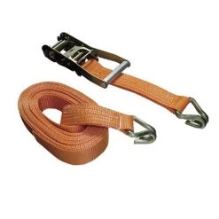 Lifting And Crane 8m Ratchet Lashing With Claw Hooks