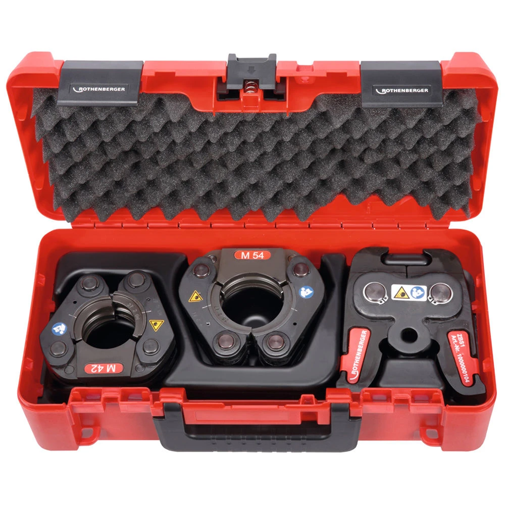 Rothenberger Pressing Collar Set M42 & M54 With Actuator - Image 2