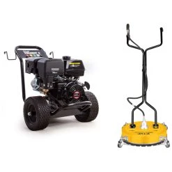 TORRENT 3 15HP Petrol Pressure Washer With Poly Deck Surface Cleaner