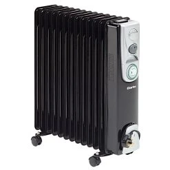 Clarke BR13/250 2.5kW 13 Fin Black Oil Filled Radiator